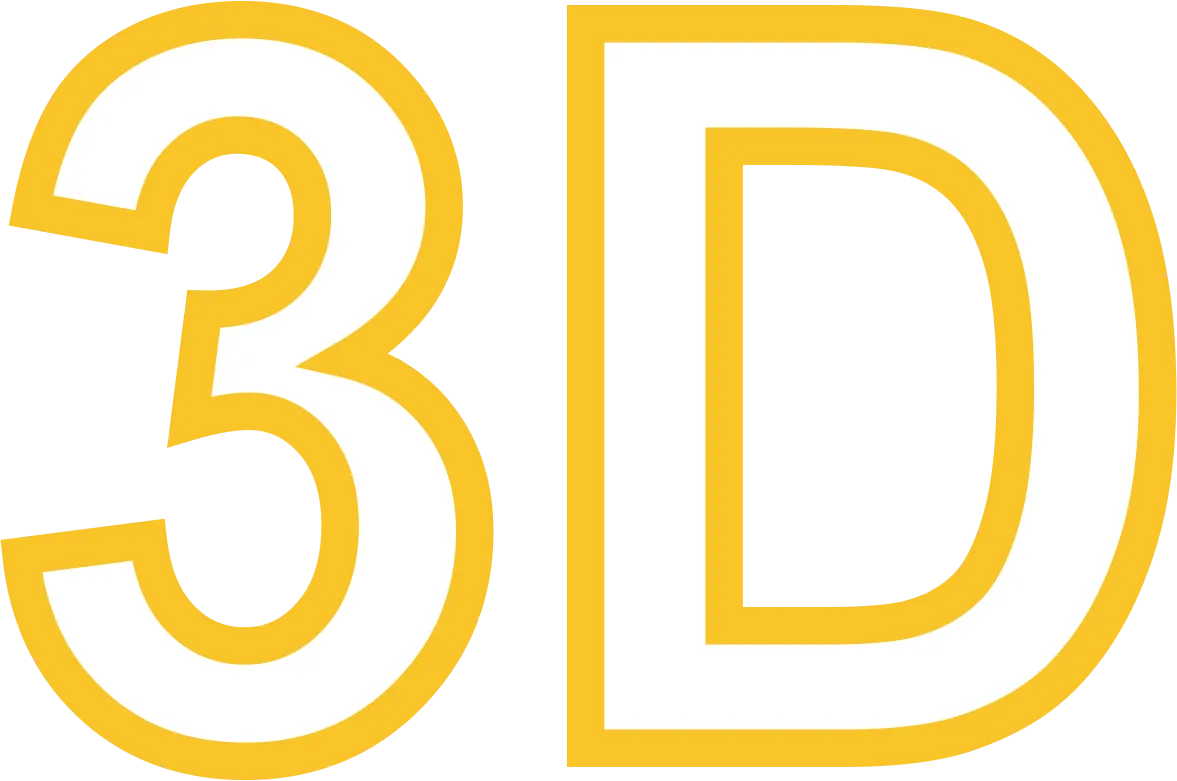 Anuncios 3D y letras volumétricas